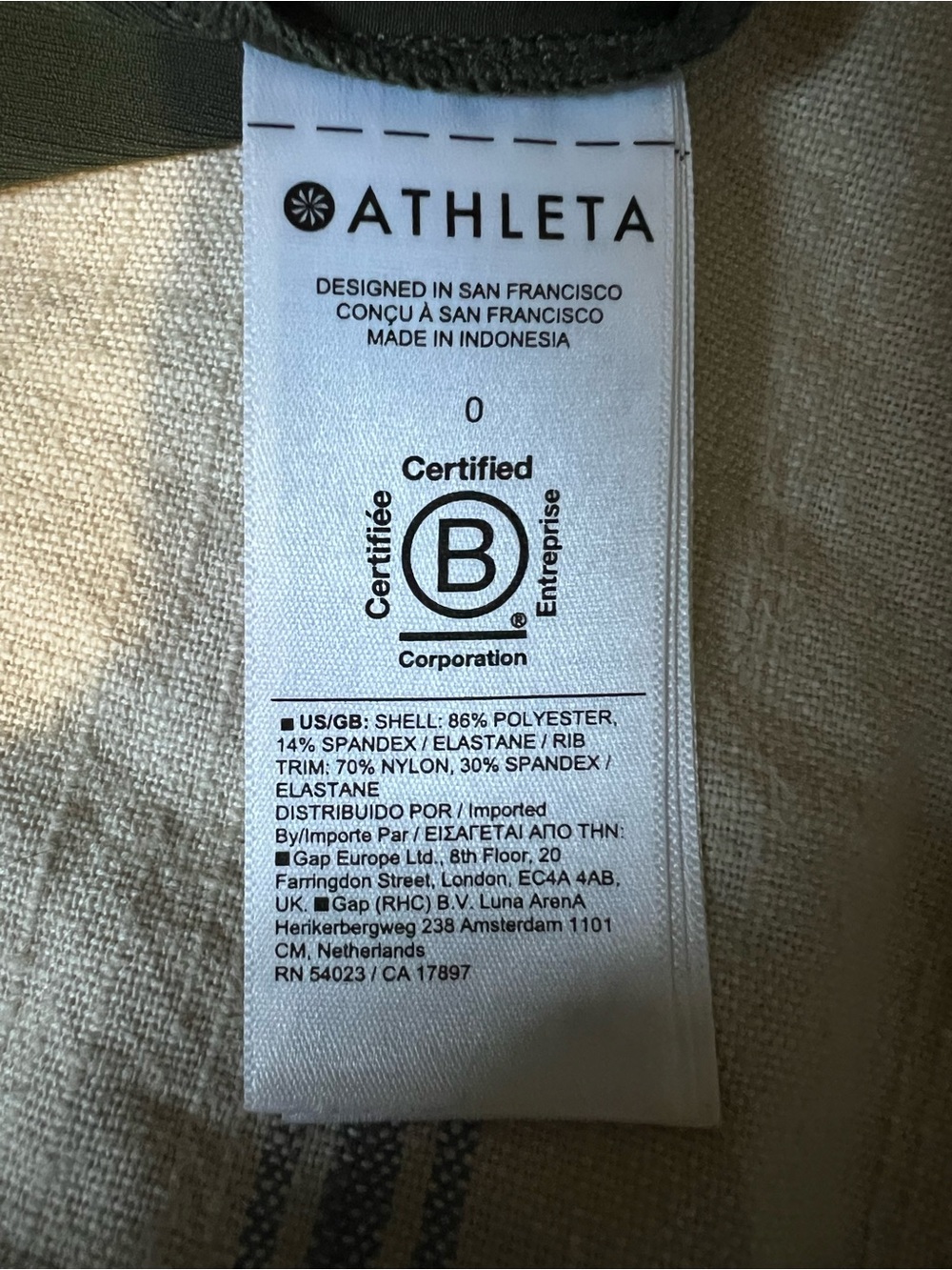 Athleta Activewear Army Green Shorts